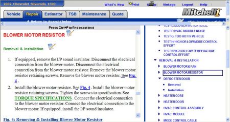 2002 Chevy Silverado Fan Speed Control: Heater Problem 2002 Chevy