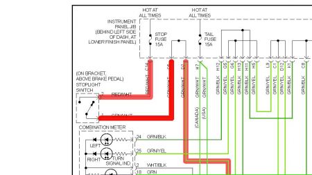 2005 toyota corolla brake light on dashboard