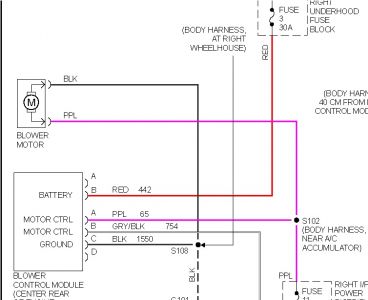 1997 Buick Lesabre Blower Motor: Heater Problem 1997 Buick Lesabre