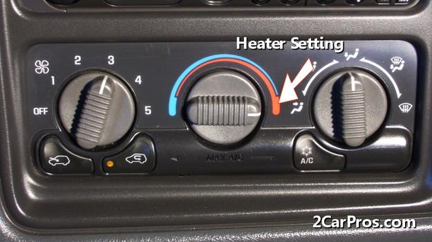 heater setting