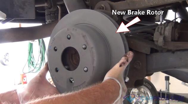 new brake rotor