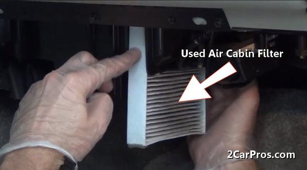 filter cabin air heater change replace repair replacing