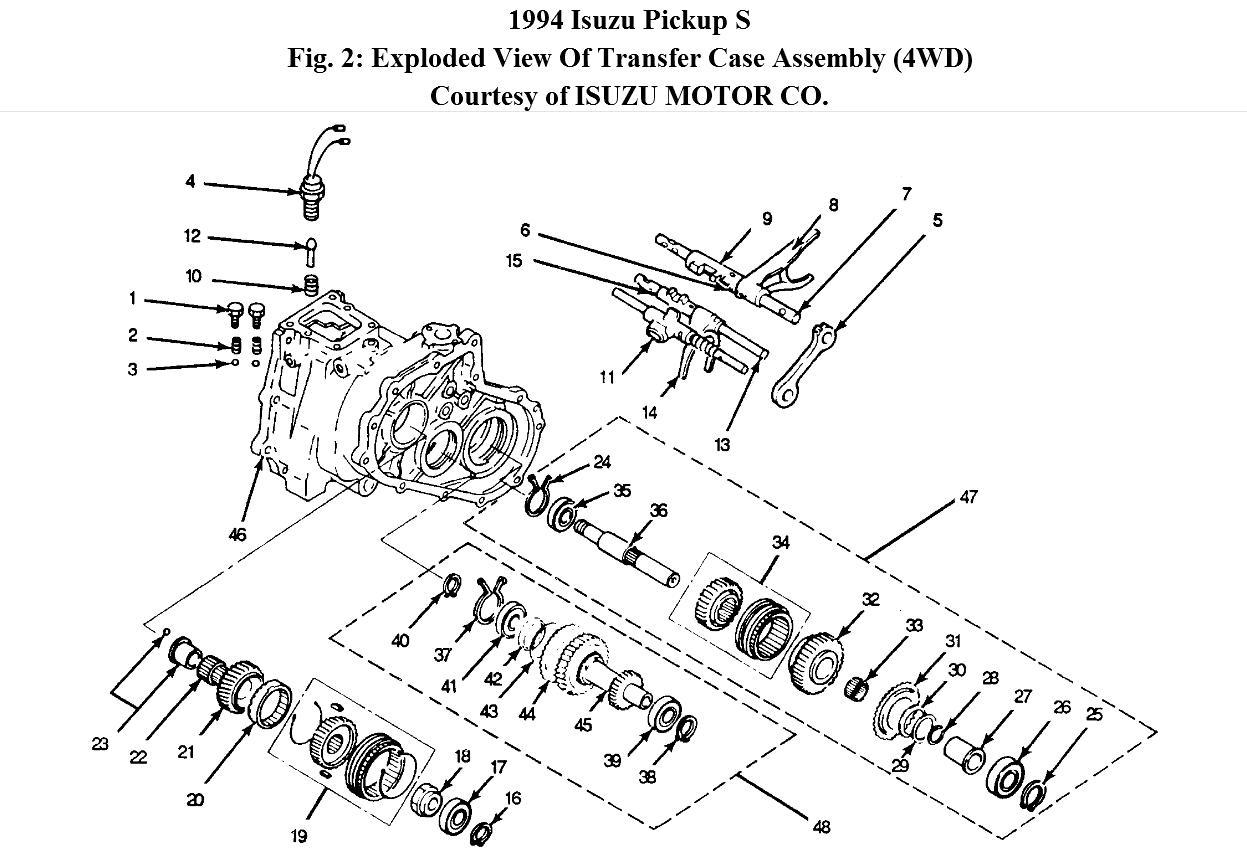 1994 Isuzu Truck Transfer Case My Friend and I Took the Tranfer