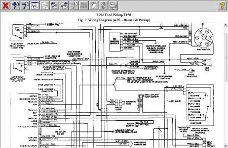 1992 Ford F150 Fuel Pump Wiring: Getting Power on Ground ... 1986 f250 radio wiring diagram 
