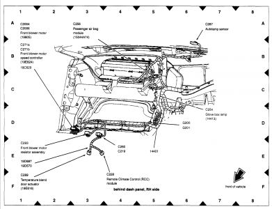 Ford taurus blower motor recall #8