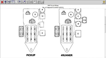 toyota pickup backup light switch #2