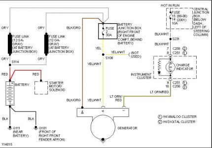 2001 Ford crown victoria wiring diagrams #10