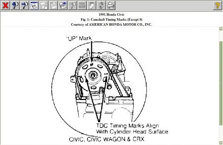 1991 Honda civic timing belt replacement #7