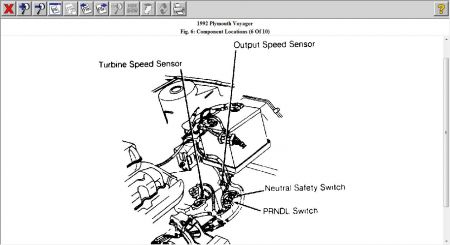 1992 Plymouth Voyager Sensor: Electrical Problem 1992 Plymouth