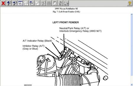 1994 Nissan pathfinder starter problems