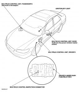 2008 Honda accord door lock problem #7