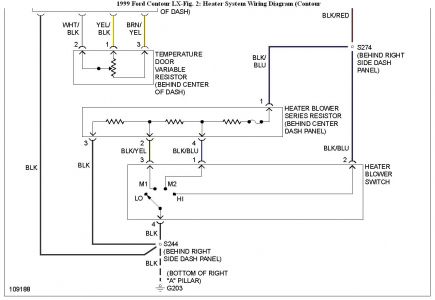 1998 Ford contour stereo wiring diagram
