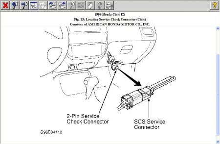 1995 Honda accord speedometer sensor location #1