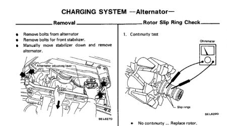 Nissan d21 alternator problems #5
