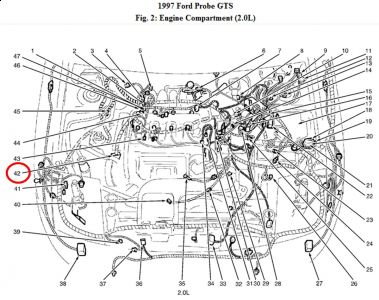 Ford escort crankshaft position sensor location #3