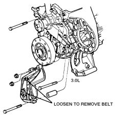 2004 Ford taurus power steering pump removal #4