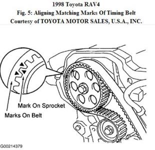 toyota engine timing marks #3