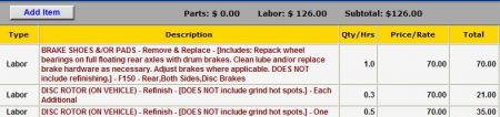 Ford f150 brake replacement cost #9