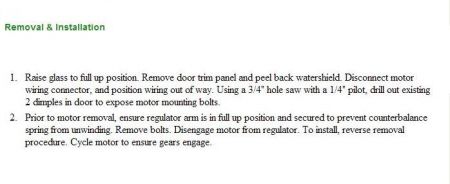 Ford f150 window motor problem #8