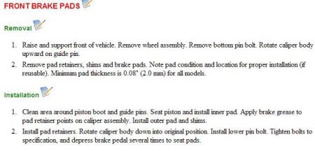 2000 Nissan maxima front brake install #8