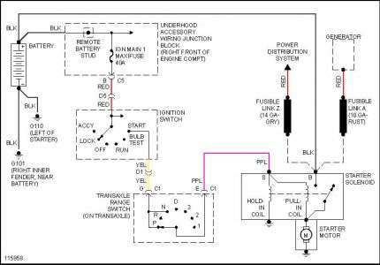 1999 Chevy Venture Grounding Starter: Electrical Problem 1999 ...