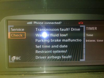 Bmw transmission trouble codes #4