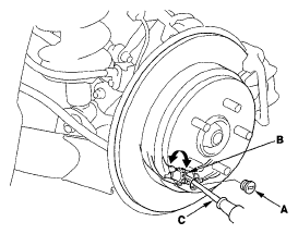 Honda crv parking brake adjustment