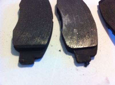 2010 Honda civic brake pad problems #1