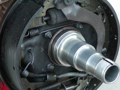 Repairing ford f250 brakes #3