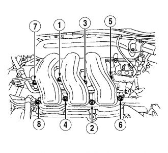 2002 Ford taurus intake manifold gasket #6