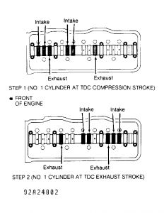 1992 toyota tercel valve adjustment #4