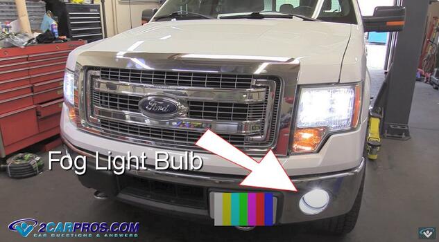 How to replace an automotive fog light bulb