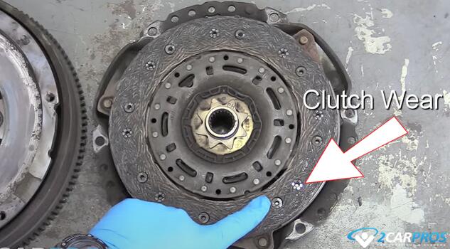 automotive clutch disc wear