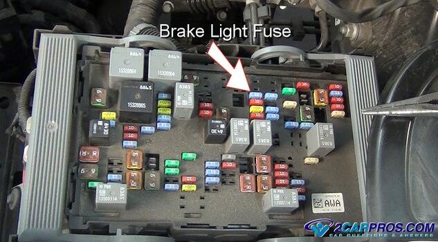 automotive brake light fuse