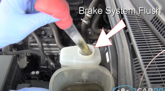 automotive brake system flush