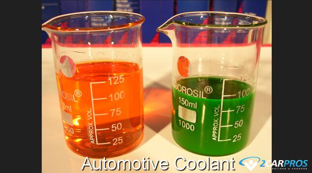 automotive engine radiator coolant types