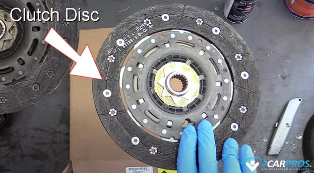 automotive standard transmission clutch disc