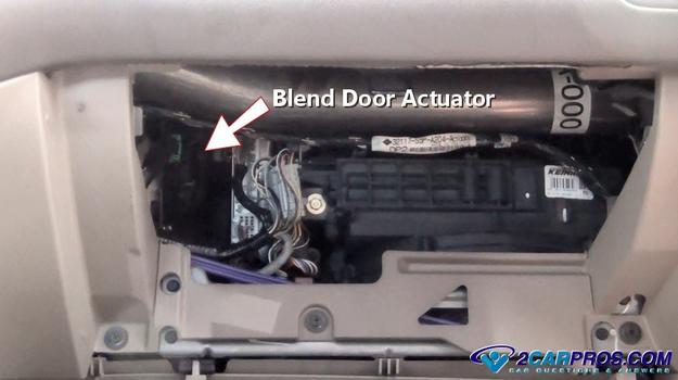 How to Replace a Blend Door Actuator in Under 15 Minutes 1998 nissan maxima radio wiring diagram 
