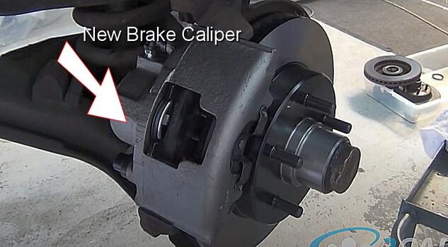 how to replace an automotive brake caliper