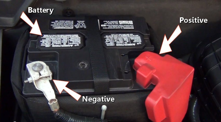 negative battery terminal replacement
