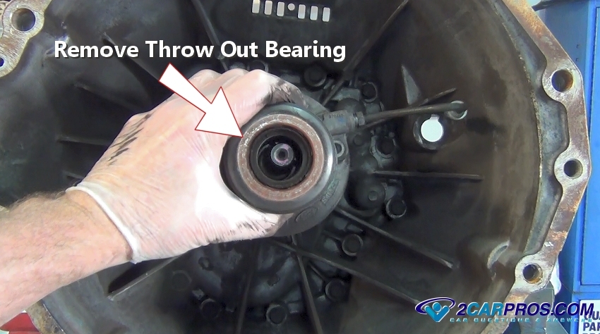 bearing noise when clutch released