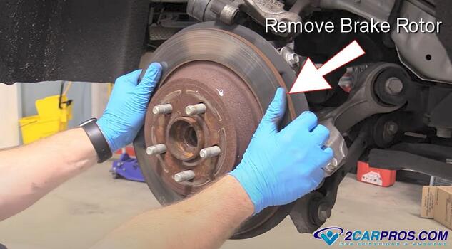 remove brake rotor