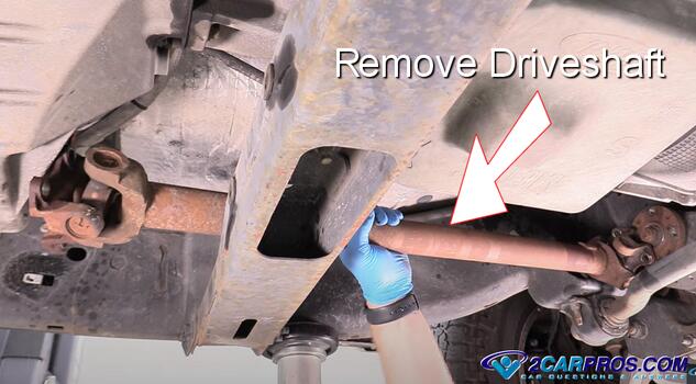 remove driveshaft