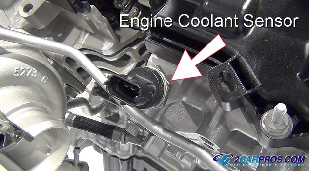 symptoms bad automotive engine coolant sensor