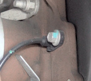 ABS Traction Control Wheel Speed Sensor Replacement