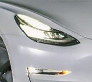 Dim Headlights Lights - Tesla Only