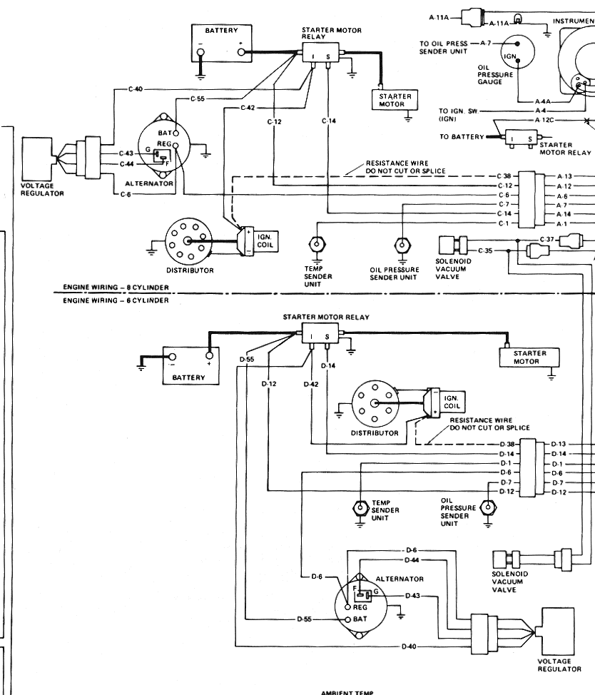 1974 Jeep Cj5 Alternator Wiring Diagram - Wiring Diagram