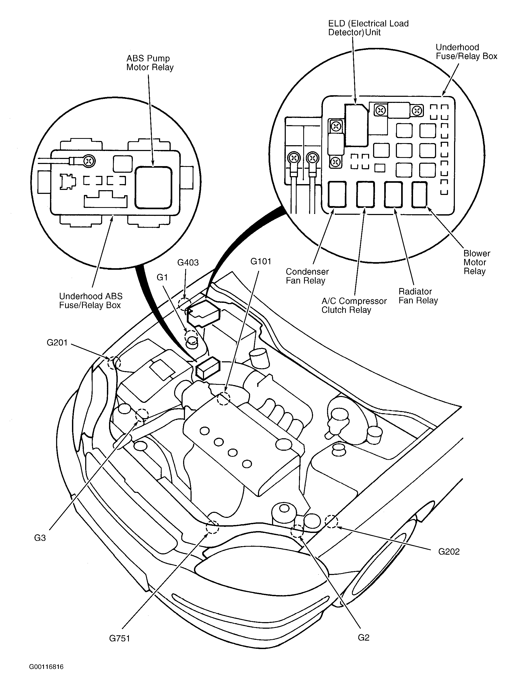 Cooling Fan Relay Location