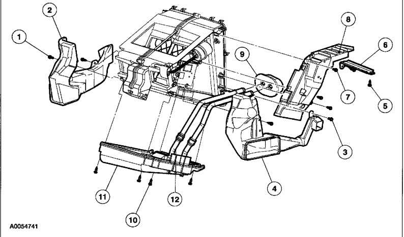 Removing Heater Core From a Ford Explorer 2003