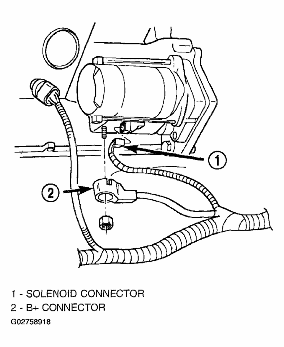 I Cannot Find the Upper Housing Bolt for the Starter